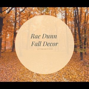 Rae Dunn Fall Decor
